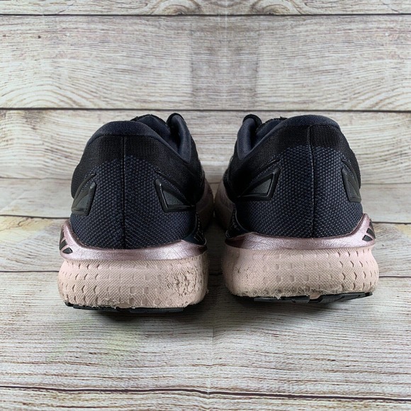 Brooks Womens Size 9 Glycerin GTS 19 Running Shoes Black 1203441B074 Lace Up - Picture 5 of 13